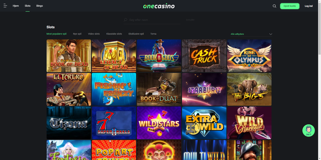 one casino free spins